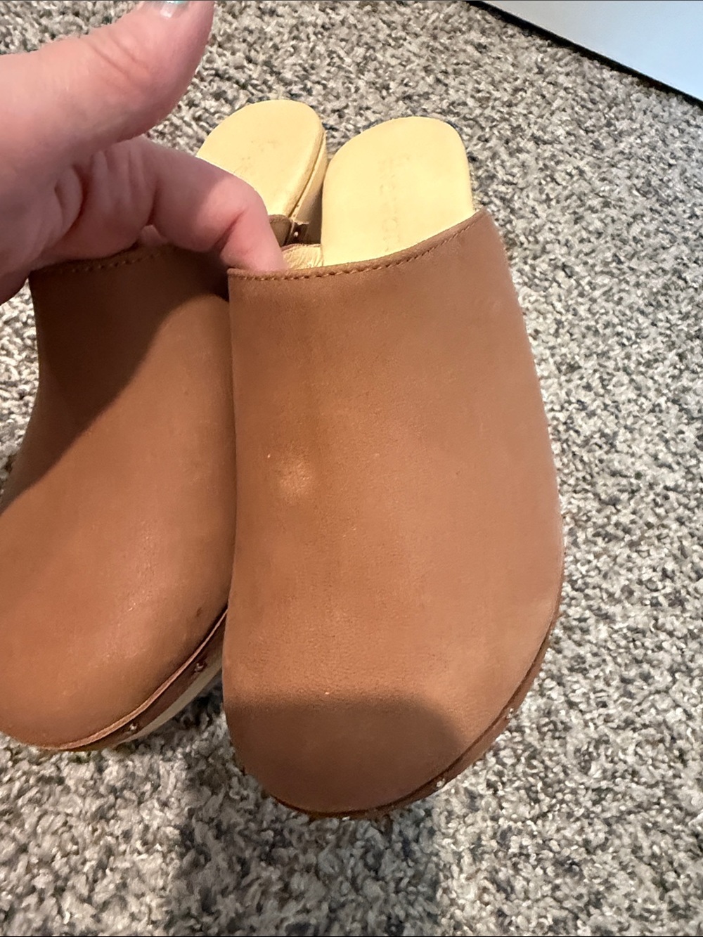 Cordani Milagro clogs in light brown size 8.5 NWOT - Picture 7 of 10